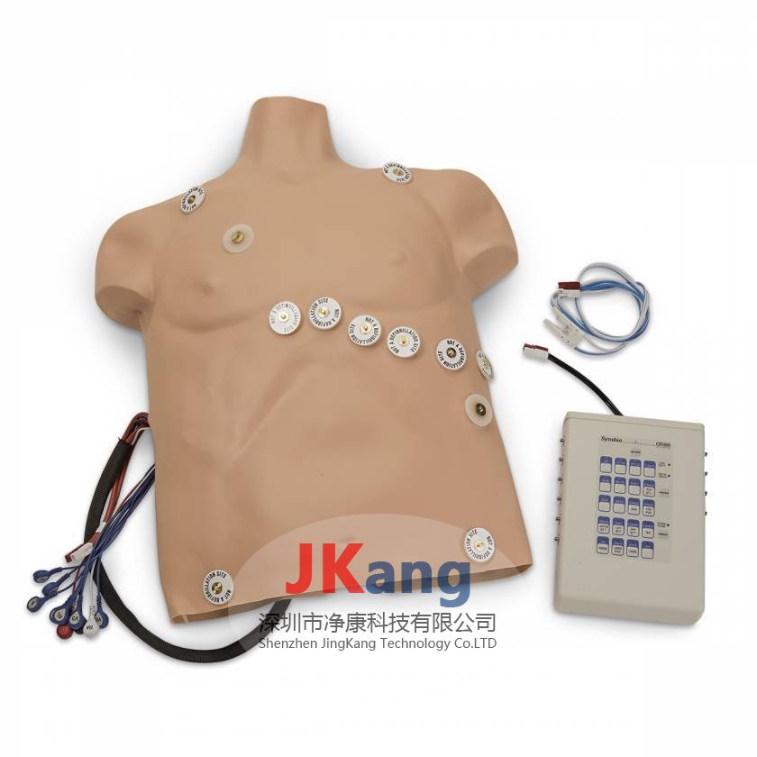 Simulaids帶有人體模型12導(dǎo)聯(lián)心律失常模擬器