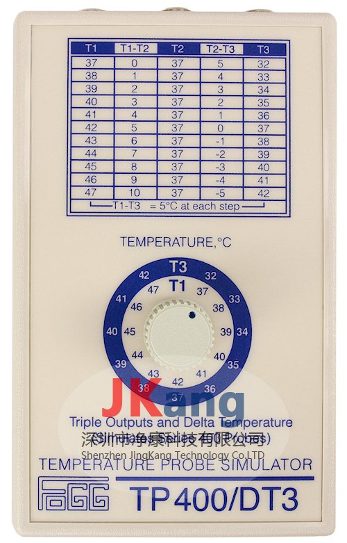 美國FOGG TP400/DT3溫度探針模擬器,YSI 400系列溫度探頭模擬器