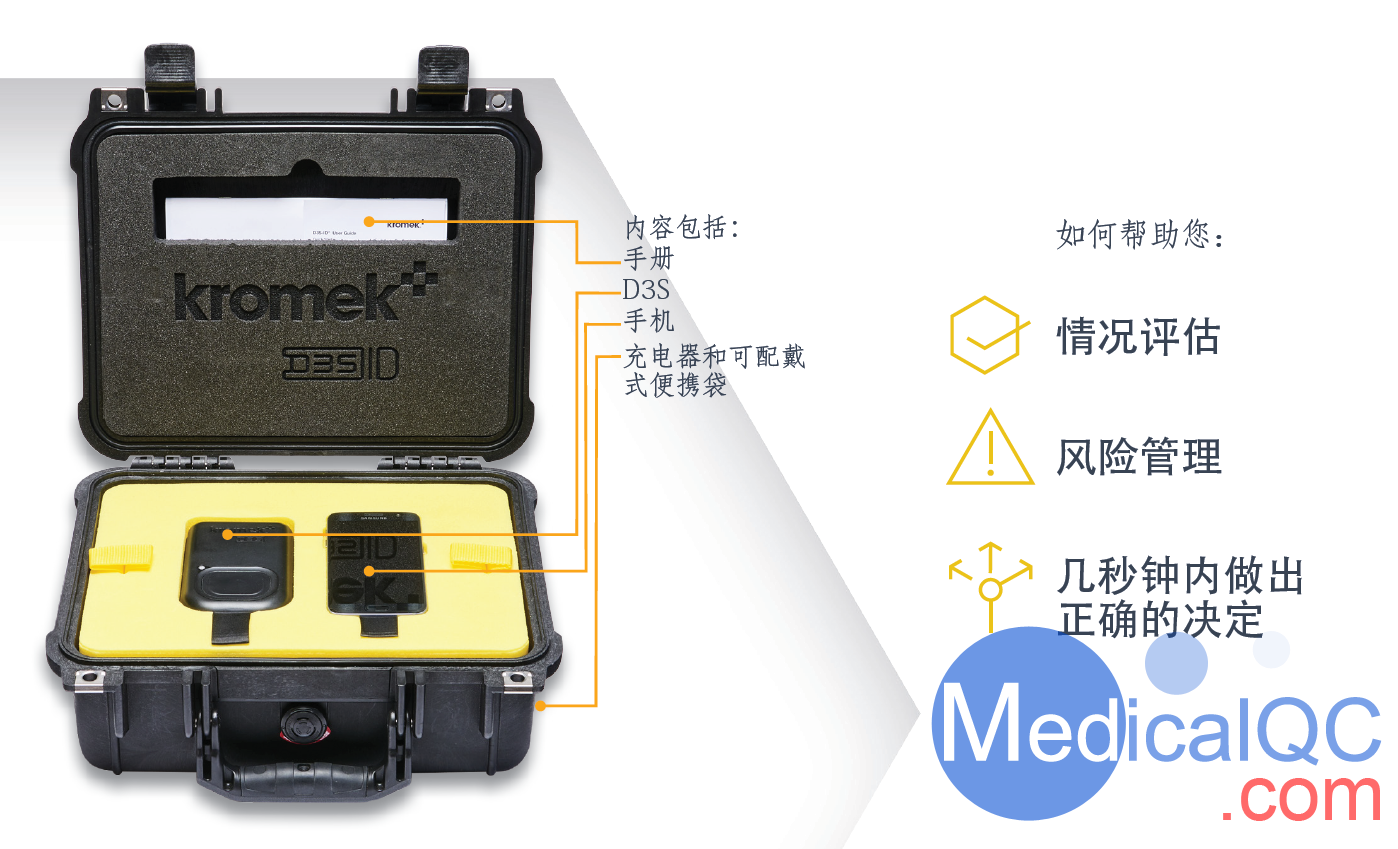 英國Kromek D3S PRD能譜輻射探測(cè)器，D3S PRD現(xiàn)場(chǎng)同位素檢測(cè)儀