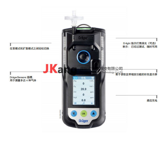 X-am3500氣體檢測儀,Drager德爾格X-am3500多種易燃氣體檢測儀