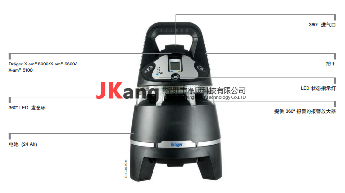X-zone5500氣體檢測儀,Drager德爾格X-zone5500氣體檢測儀