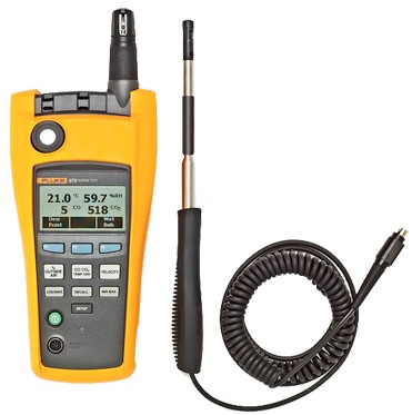 Fluke 975V 空氣流量計帶速度探頭,Fluke975V風速儀