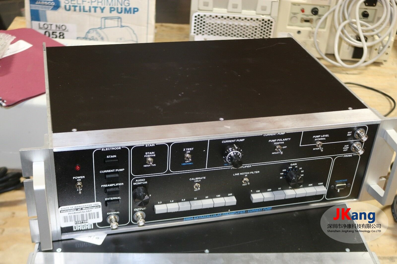 Dagan 2400A細胞外前置放大器,Dagan前置放大器2400A,2400A低噪聲前置放大器