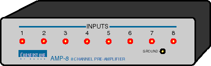 AMP-8前置放大器,美國Dagan 8通道前置放大器AMP-8