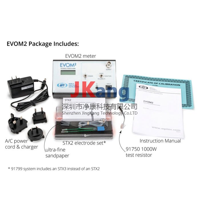 WPI EVOM2跨膜細胞電阻儀，WPI EVOM2細胞電阻儀
