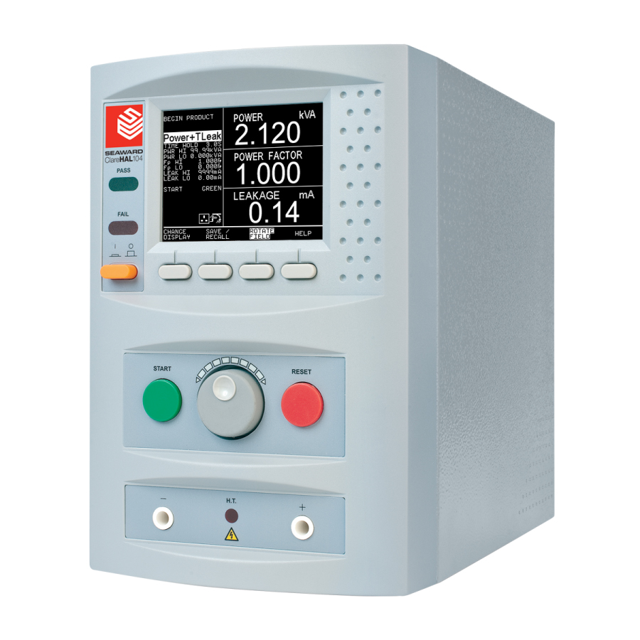 英國SEAWARD HAL104安規(guī)測試儀,HAL104電氣安全測試儀,HAL104生產(chǎn)線安全測試儀