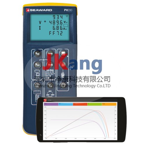 英國(guó)SEAWARD PV200 I-V測(cè)試儀,PV200太陽能光伏檢測(cè)儀,PV200輻照度分析儀