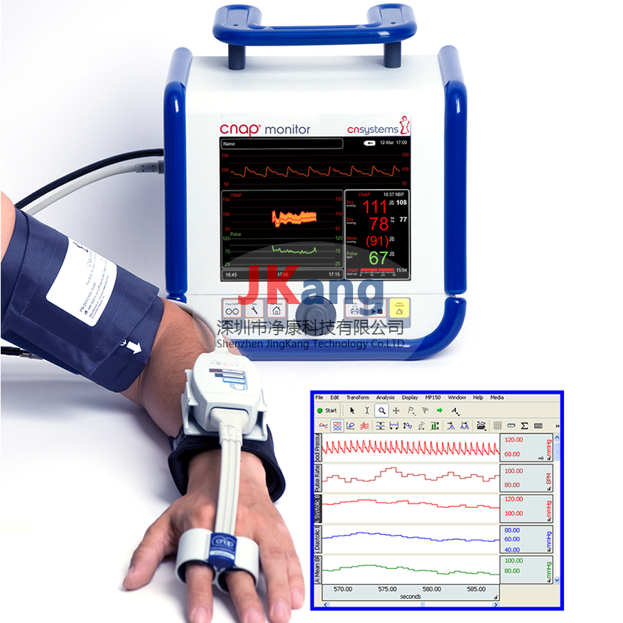 BIOPAC NIBP100D無創(chuàng)血壓放大器,NIBP100D無創(chuàng)血壓模擬儀