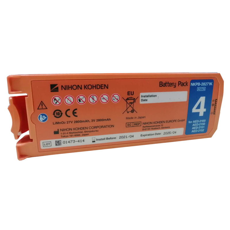 Nihon Kohden原裝進(jìn)口AED電池,NKPB-28271K原裝電池