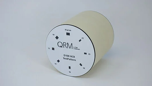 QRM D100 HCR TestPattern 高對比度分辨率仿真模體,D100 HCR分辨率模體