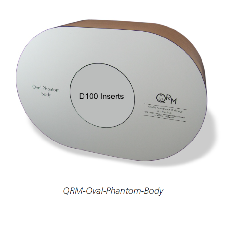 QRM-Oval-Phantom-Body CT/CBCT測試模體,Oval Body 橢圓形半身模體